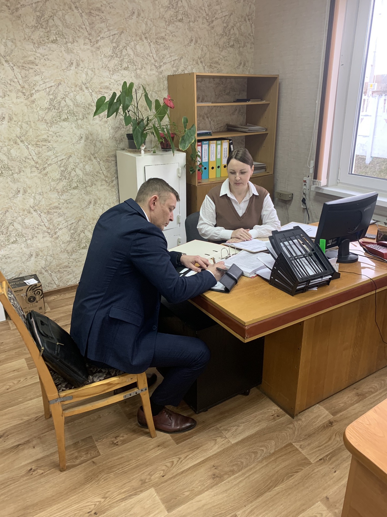 Проведен мониторинг соблюдения законодательства об охране труда в ГУ «Червенский районный центр по обеспечению деятельности бюджетных организаций»