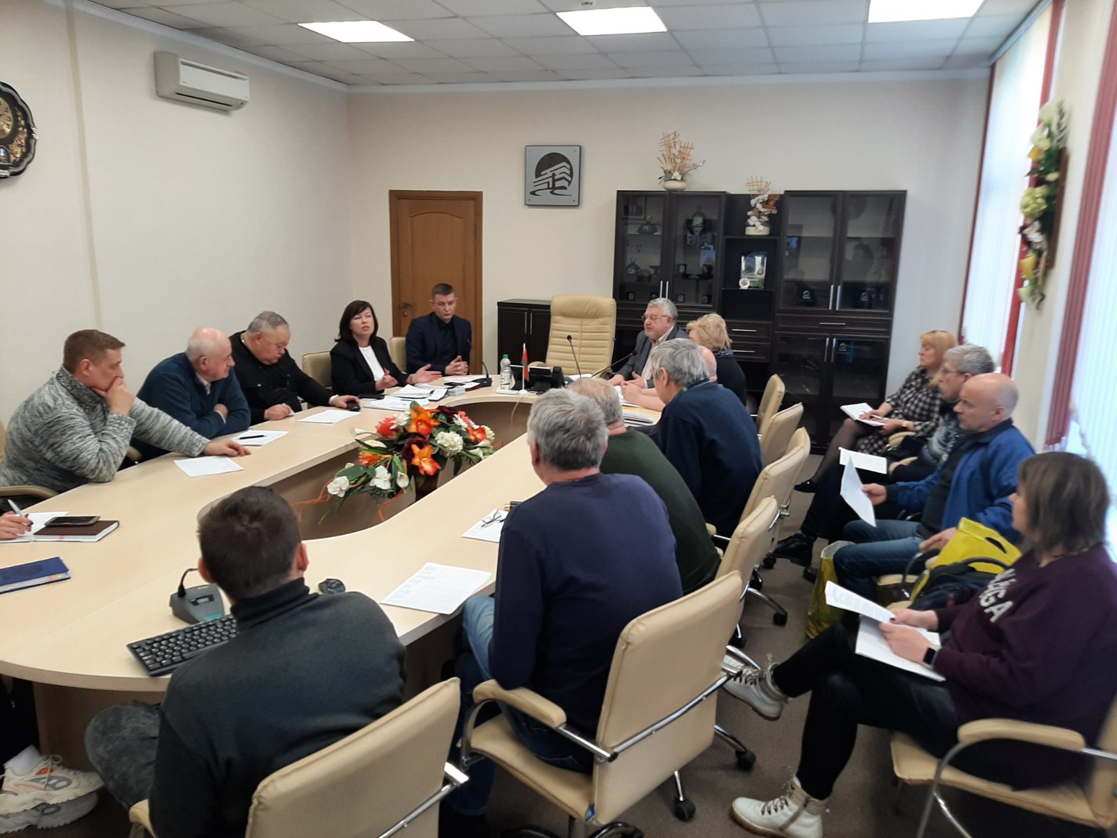 Обучающий семинар – совещание с общественными инспекторами по охране труда прошел в республиканском унитарном предприятии по эксплуатации зданий «БелЭЗ»