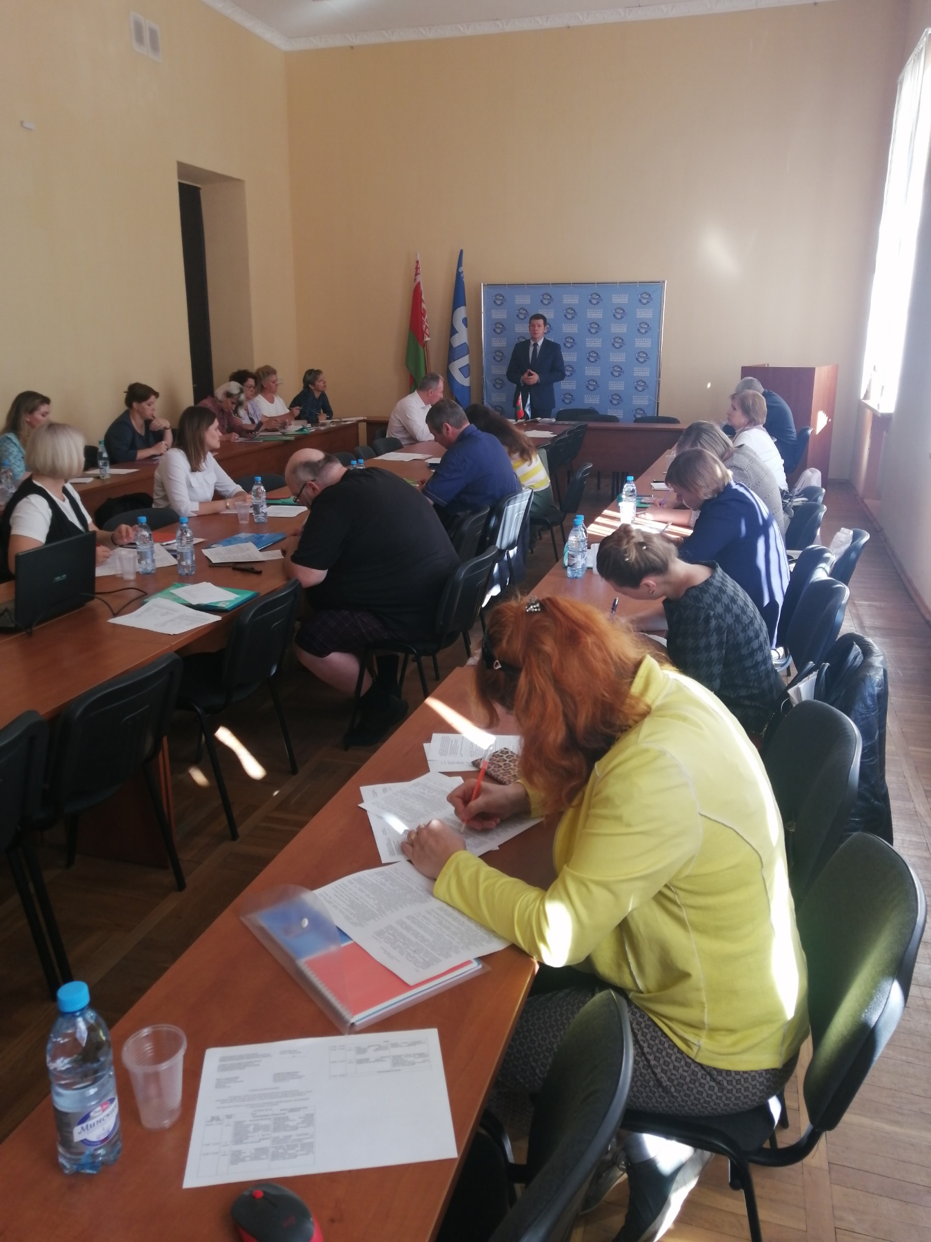 Обучение профсоюзного актива Минской областной организации Профсоюза работников госучреждений