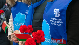 Заключительный этап акции «Символ единства» завершился в Столбцах