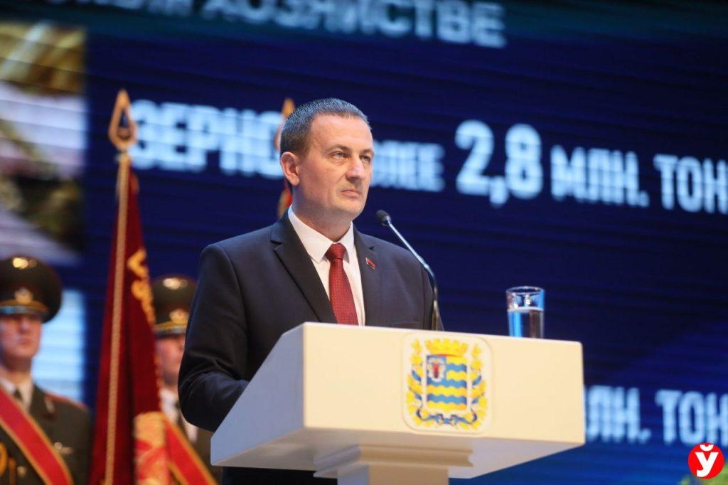 Уменьшенная копия экономики страны. A.Турчин на 85-летии области напомнил важные слова Президента