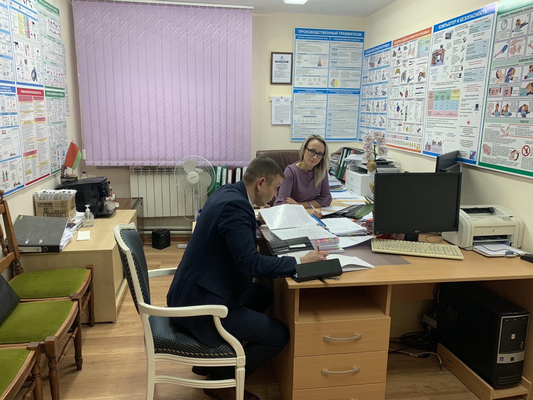 СОБЛЮДЕНИЕ ТЕМПЕРАТУРНОГО РЕЖИМА ПРОВЕРИЛИ В ГУ «ГЛАВНОЕ УПРАВЛЕНИЕ ПО ОБСЛУЖИВАНИЮ ДИПЛОМАТИЧЕСКОГО КОРПУСА И ОФИЦИАЛЬНЫХ ДЕЛЕГАЦИЙ «ДИПСЕРВИС» УПРАВЛЕНИЯ ДЕЛАМИ ПРЕЗИДЕНТА РЕСПУБЛИКИ БЕЛАРУСЬ