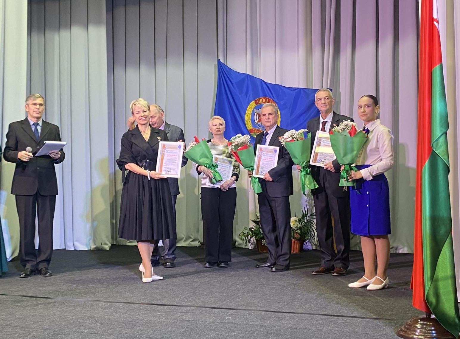 Борисовская ООС ДОСААФ отметила юбилей