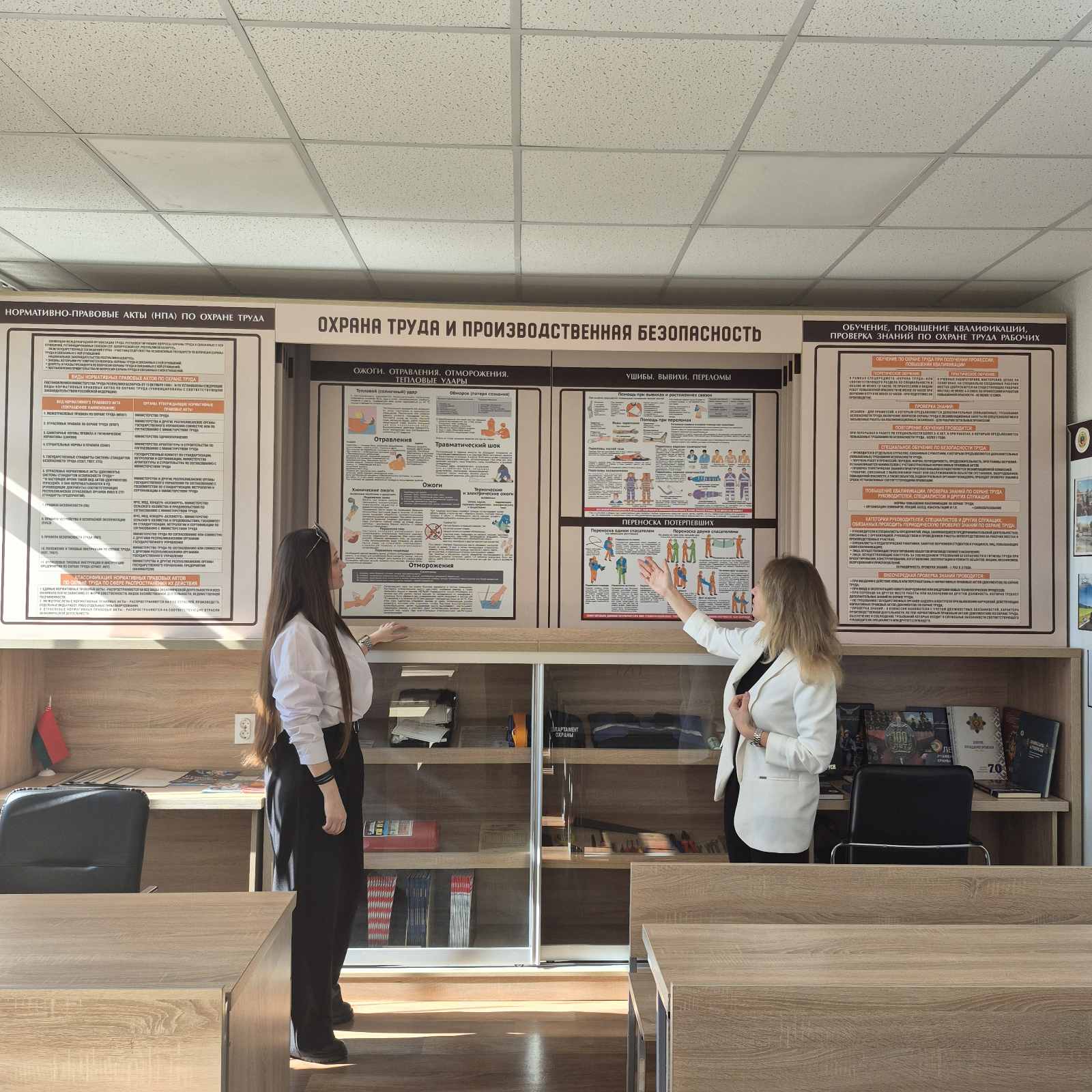 13-я рейдовая группа посетила Дзержинский район